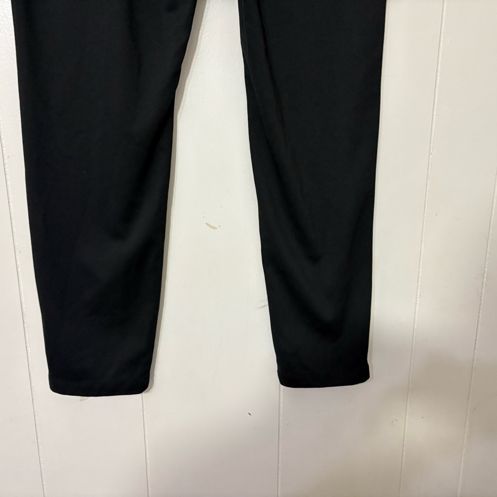 Mauvais Men’s Black Slim Fit Half belted Pants Size 34 Modern Streetwear Style - Picture 8 of 10